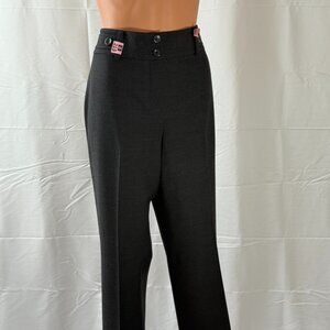 Ann Taylor Charcoal Grey "Margot Curvey" Pants / Size 10 / Classic/Timeless NWOT